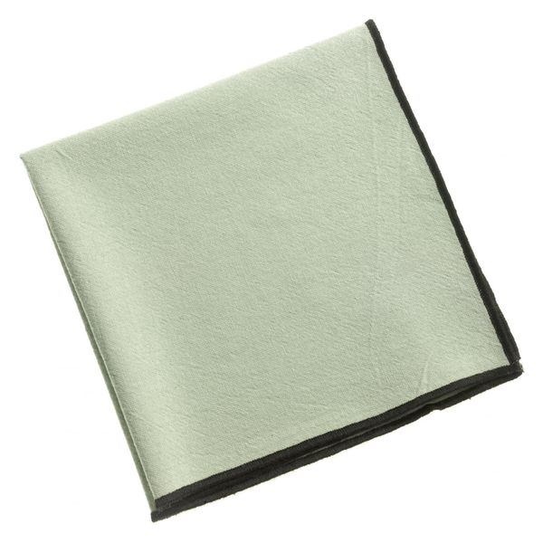 Serviette en coton recyclé Grace 40 x 40 Céladon