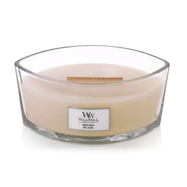 Bougie parfumée Ellipse Miel blanc 453 g