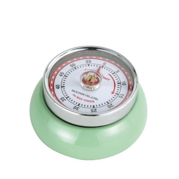 Minuteur mécanique aimanté Speed vert clair