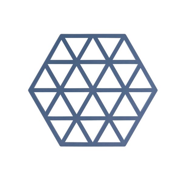Dessous de plat triangles denim